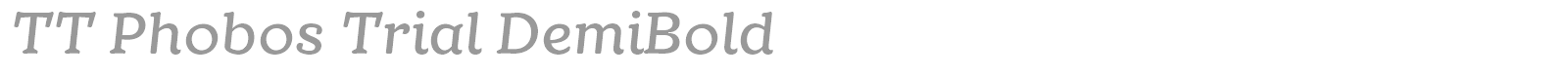 TT Phobos font preview